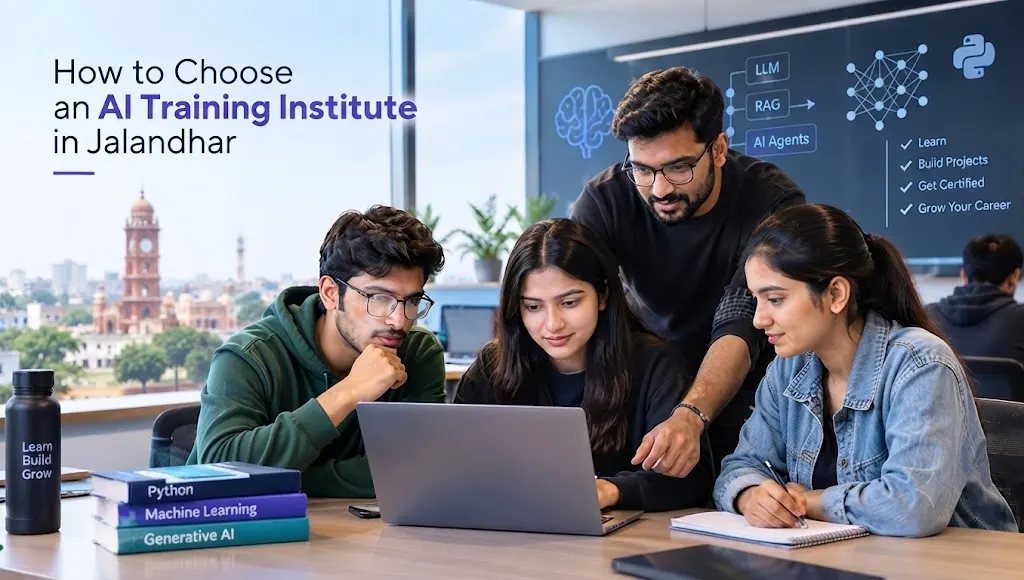 How to Choose an AI Training Institute in Jalandhar: A Practical Guide for Students and Professionals