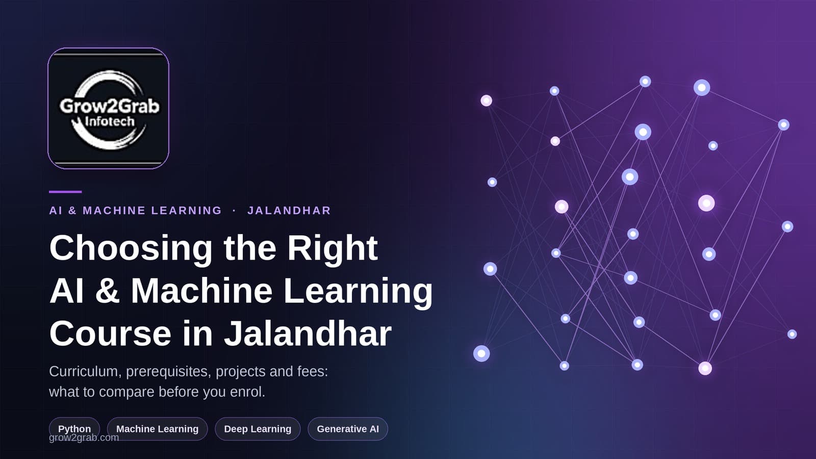 How to Choose an AI and Machine Learning Course in Jalandhar